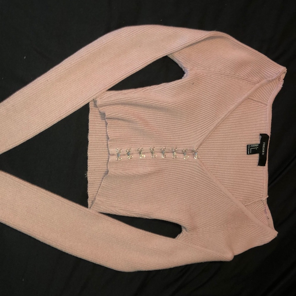 Ribbed crop top